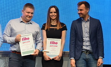 Интернет-премия «ТИБО-2019»: 12 работ стали победителями, Студии присужден Гран-при как лучшему разработчику корпоративных сайтов года в Беларуси