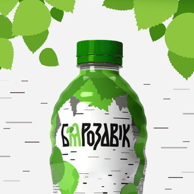 Промо-сайт сока «Бярозавiк»